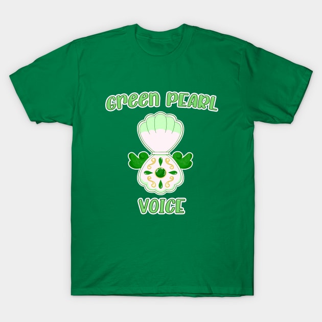 Green Pearl Voice T-Shirt by Kiroiharu